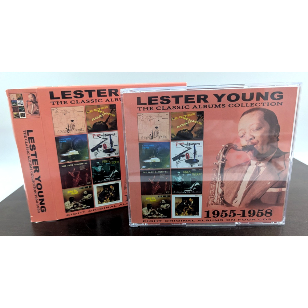 Lester Young The Classic Albums Collection 1955-1958 4 CD Set